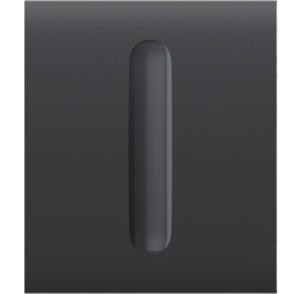 Ajax  CenterButton (Dimmer) - Středový kryt stmívatelného tlačítka, grafitová