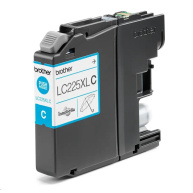 BAZAR - BROTHER -pošk obal- INK LC-225XLC azurový inkoust (až 1200 stran A4 dle ISO 24711)