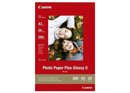 Canon fotopapír lesklý PP-201 A3, 20ks,275g/m