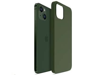 3mk ochranný kryt HARDY Silicone MagCase pro Apple iPhone 15, Alphine Green