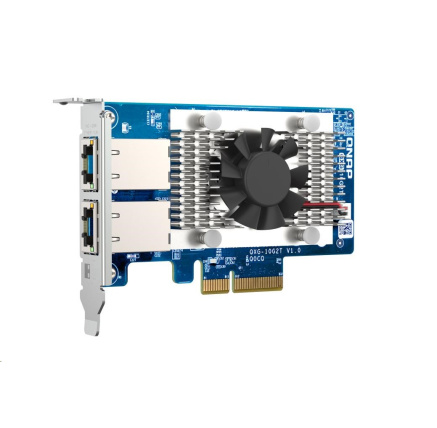 QNAP QXG-10G2T rozšiřující karta 2x 10GBASE-T pro PC i NAS