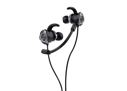 TRUST sluchátka GXT 406 Pine, špunty, 3.5mm Jack, černá