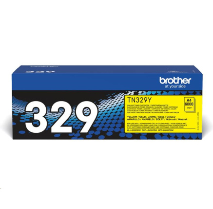 BROTHER Toner TN-329Y Laser Supplies BROTHER Toner TN-329Y Laser Supplies