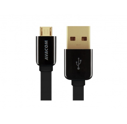 AVACOM MIC-120K kabel USB - Micro USB, 120cm, černá AVACOM MIC-120K kabel USB - Micro USB, 120cm, černá