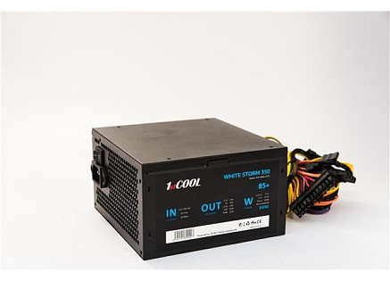 1stCOOL zdroj ATX 350W WHITE STORM 350, APFC, 85+