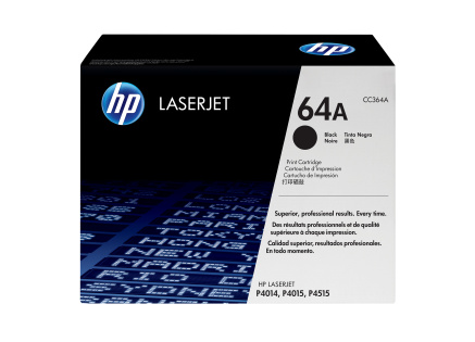 HP 64A Black LJ Toner Cart, CC364A (10,000 pages)
