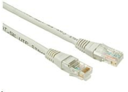 Solarix Patch kabel CAT5E UTP PVC 5m šedý non-snag-proof C5E-155GY-5MB