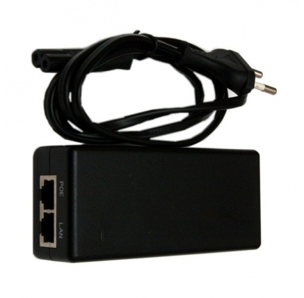 MikroTik PoE adaptér 24V / 2A, 48W pro RouterBoard a ALIX (OEM)