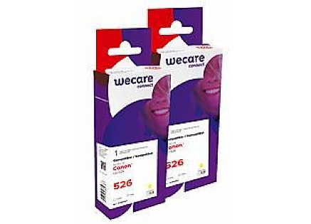 WECARE Armor cartridge pro CANON iP4850 (CLI526Y), sada žlutá, 2x10,5ml WECARE Armor cartridge pro CANON iP4850 (CLI526Y), sada žlutá, 2x10,5ml
