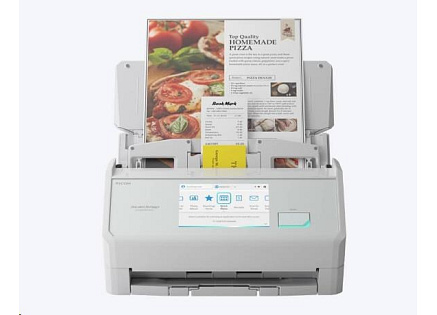 RICOH skener ScanSnap iX2500w A4, color, duples, 45ppm, 5-palcový displej, ADF 100, USB 3.2, Z: 36M, (White)