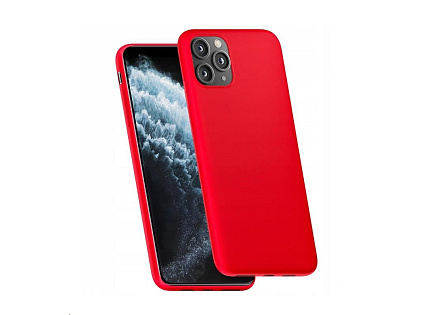 3mk ochranný kryt Matt Case pro Samsung Galaxy S21 5G, strawberry