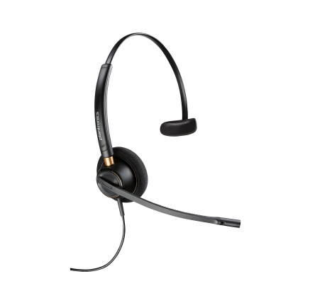 Poly EncorePro 510D with Quick Disconnect Monoaural Digital Headset TAA
