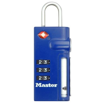 Master Lock TSA 4693EURDBLU Visací kombinační zámek Master Lock TSA 4693EURDBLU Visací kombinační zámek