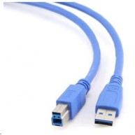 GEMBIRD Kabel USB 3.0 A-B propojovací 3m (modrý)