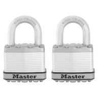Master Lock Titanový visací zámek -  Excell - 50mm  (2 ks / blistr)