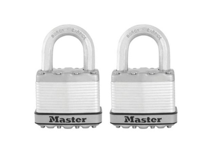 Master Lock Titanový visací zámek - Excell - 50mm (2 ks / blistr) Master Lock Titanový visací zámek - Excell - 50mm (2 ks / blistr)
