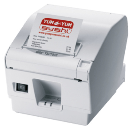 Star TSP743II, HI X, 8 dots/mm (203 dpi), cutter, USB, grey Star TSP743II, HI X, 8 dots/mm (203 dpi), cutter, USB, grey