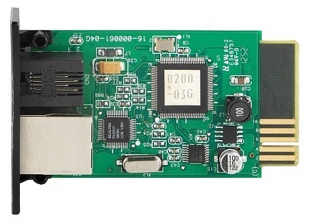Fortron SNMP card for UPS Galleon, Knight, Champ, Custos; 1xLAN + 1xEMD port Fortron SNMP card for UPS Galleon, Knight, Champ, Custos; 1xLAN + 1xEMD port