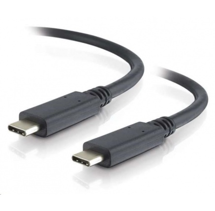 PremiumCord USB-C kabel ( USB 3.2 generation 2x2, 5A, 100W, 20Gbit/s ) černý, 2m