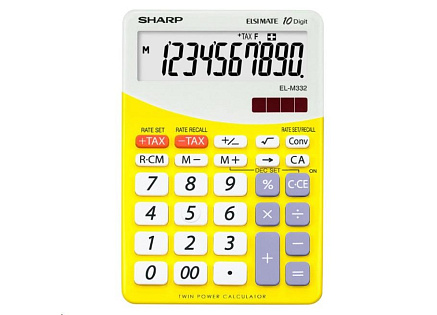 SHARP kalkulačka - SH-ELM332BYL