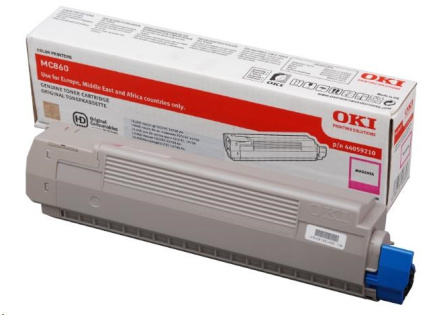 OKI toner do MC860br>  Kapacita: 10 000 str. při 5% krytí.
