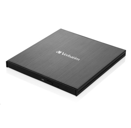 VERBATIM externí mechanika Slimline Blu-ray Writer (USB 3.1, USB-C)  Zdarma BR Disc 25GB (CD DVD BD + NERO