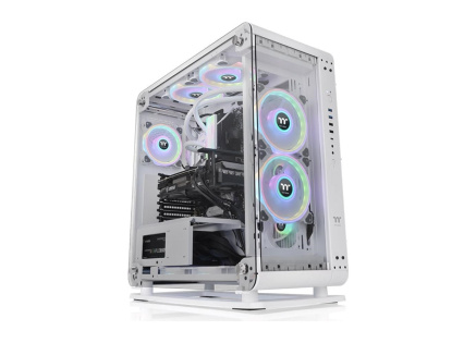 THERMALTAKE Case Core P6 Snow, ATX, Průhledná bočnice, bílá