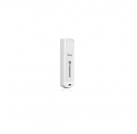 TRANSCEND Flash Disk 128GB JetFlash®730, USB 3.1 (R:80/W:25 MB/s) bílý