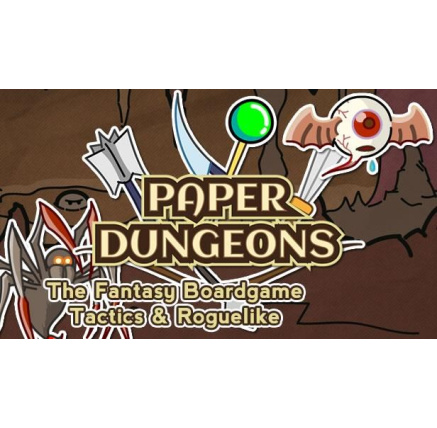 Paper Dungeons (PC) klíč Steam Paper Dungeons (PC) klíč Steam