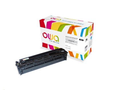 OWA Armor toner pro HP Color Laserjet Pro 200 M251, M276, 2400 Stran, CF210X, černá/black OWA Armor toner pro HP Color Laserjet Pro 200 M251, M276, 2400 Stran, CF210X, černá/black