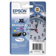 EPSON ink Multipack 3-colour "Budík" 27XL DURABrite Ultra Ink