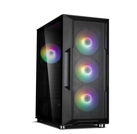 ZALMAN case I3 NEO, Mid Tower, ATX, 2xUSB 3.0, 1xUSB 2.0, 4x 120mm RGB Fan, černá