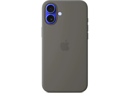 APPLE iPhone 16 Plus Silicone Case with MagSafe - Stone Grey