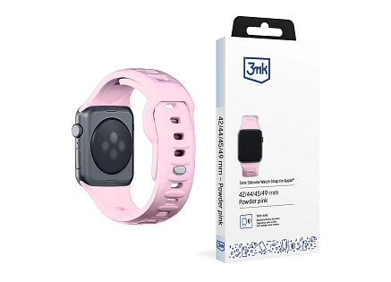 3mk řemínek Watch Strap pro Apple 42/44/45/49 mm Powder Pink