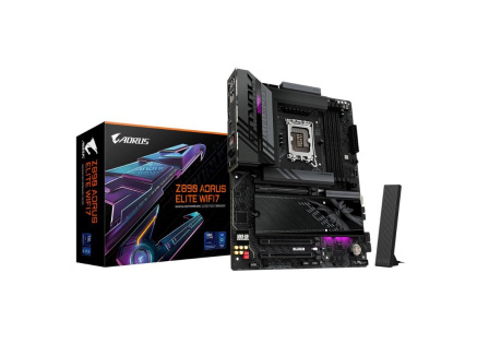 GIGABYTE MB Sc LGA1851 Z890 A ELITE WIFI7, Intel Z890, 4xDDR5, 1xDP, 1xHDMI, 1xThunderbolt, WiFi