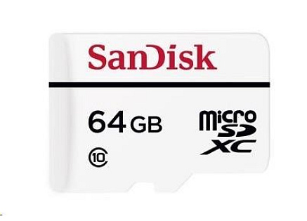 SanDisk MicroSDXC karta 64GB High Endurance Video (20MB/s Class 10) SanDisk MicroSDXC karta 64GB High Endurance Video (20MB/s Class 10)