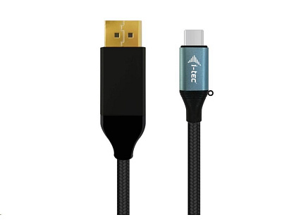i-tec USB-C - DisplayPort kabel adaptér (4K/60 Hz) - 200 cm