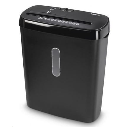 Hama Basic S8CD, skartovačka, přímý řez, 8 listů, stupeň utajení P-2 Hama Basic S8CD, skartovačka, přímý řez, 8 listů, stupeň utajení P-2