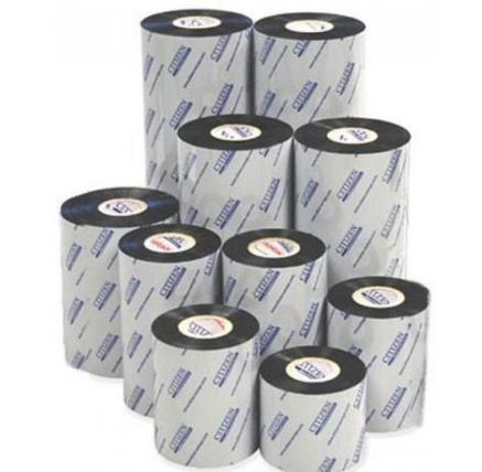 Citizen, thermal transfer ribbon, wax/resin, 110mm, 4 rolls/box Citizen, thermal transfer ribbon, wax/resin, 110mm, 4 rolls/box