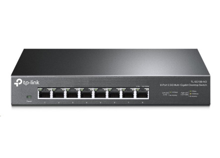 TP-Link switch TL-SG108-M2 (8x2,5GbE, fanless)