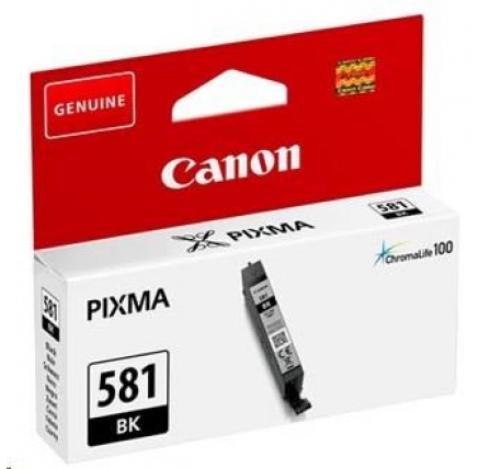 Canon CARTRIDGE CLI-581 černá pro PIXMA TS615x, TS625x, TS635x, TS815x,TS825x, TS835x, TS915x (1 451 str.) Canon CARTRIDGE CLI-581 černá pro PIXMA TS615x, TS625x, TS635x, TS815x,TS825x, TS835x, TS915x (1 451 str.)