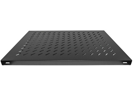 Intellinet police do racku 19", Fixed Shelf, 1U, 800mm, max 100kg, černá