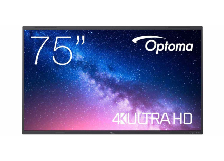 Optoma 5753RK IFPD 75" - interaktivní dotykový, 4K UHD, multidotyk 40prstu, Android 13,  8GB RAM / 64GB ROM - DEMO