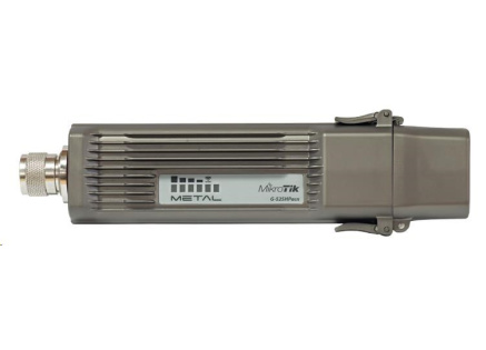 MikroTik RouterBOARD Metal 52 ac, 720MHz CPU, 64MB RAM, 1x LAN, integr. 2.4/5GHz Wi-Fi, 802.11b/g/a/n/ac, vč. L4 MikroTik RouterBOARD Metal 52 ac, 720MHz CPU, 64MB RAM, 1x LAN, integr. 2.4/5GHz Wi-Fi, 802.11b/g/a/n/ac, vč. L4