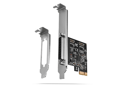 AXAGON PCEA-P1N, PCIe řadič - 1x paralelní port (LPT), vč. LP