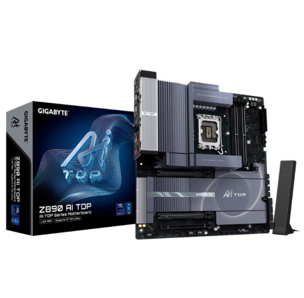 GIGABYTE MB Sc LGA1851 Z890 AI TOP, Intel Z890, 4xDDR5, 3xThunderbolt, 1xHDMI, WI-FI, E-ATX