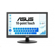 ASUS LCD dotekový display 15.6" VT168HR Touch 1366x768 220cd lesklý, HDMI 10-point multi-touch, USB, WLED/TN VESA 75x7