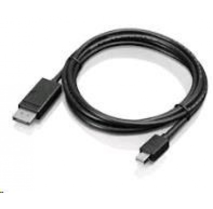 LENOVO adaptér Mini-DisplayPort to DisplayPort Monitor Cable - přenos signálu přes miniDP na DisplayPort LENOVO adaptér Mini-DisplayPort to DisplayPort Monitor Cable - přenos signálu přes miniDP na DisplayPort