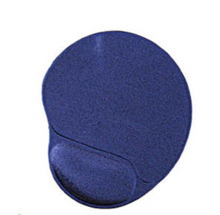 GEMBIRD Podložka pod myš gelová ergonomická Maxi, modrá