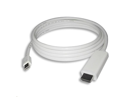 PREMIUMCORD Kabel mini DisplayPort 1.2 na HDMI 2.0, pro rozlišení 4Kx2K@60Hz, 2m PREMIUMCORD Kabel mini DisplayPort 1.2 na HDMI 2.0, pro rozlišení 4Kx2K@60Hz, 2m